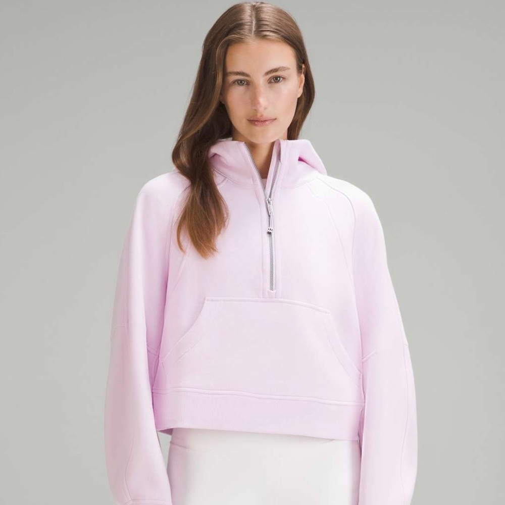 Scuba oversized Half Zip Hoodie